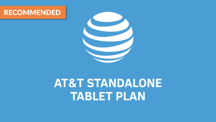 at&t standalone tablet plan