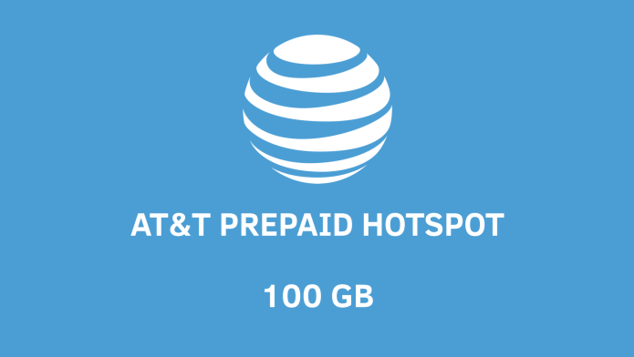 at&t prepaid 100 GB hotspot